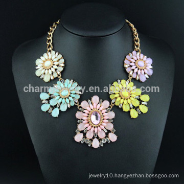 flower necklace jewelry 2015 fashion luxury necklace SN-034